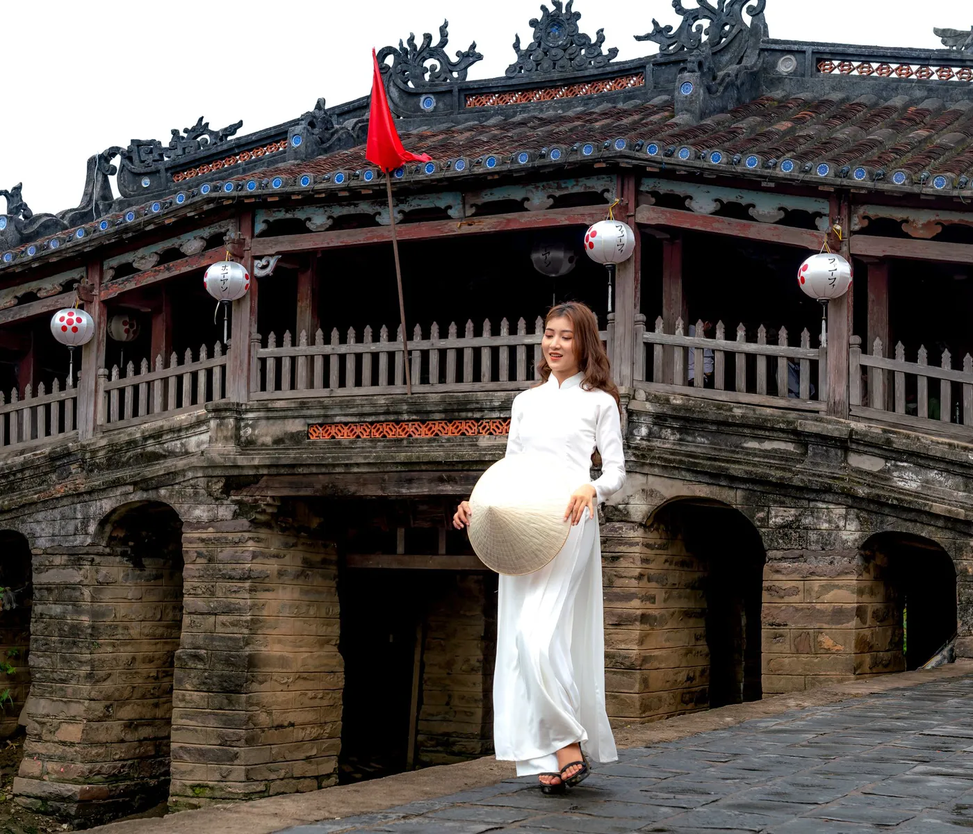 The Japanese Covered Bridge in Hoi An