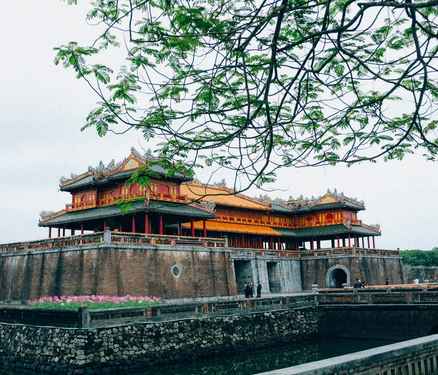 Ngo Mon Gate, the entrance to the Hue Imperial City